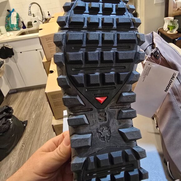 Salomon Snowclog Advanced Iron/Silver Cloud L47590200 Mule Slides Men's Sz 10 - Picture 9 of 15